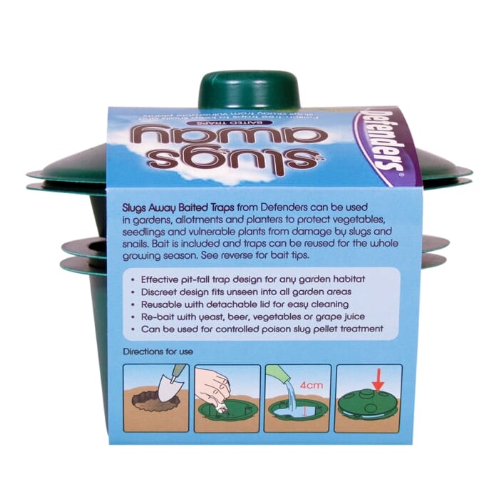 STV Slugs Away® Ready-Baited Trap - Twinpack