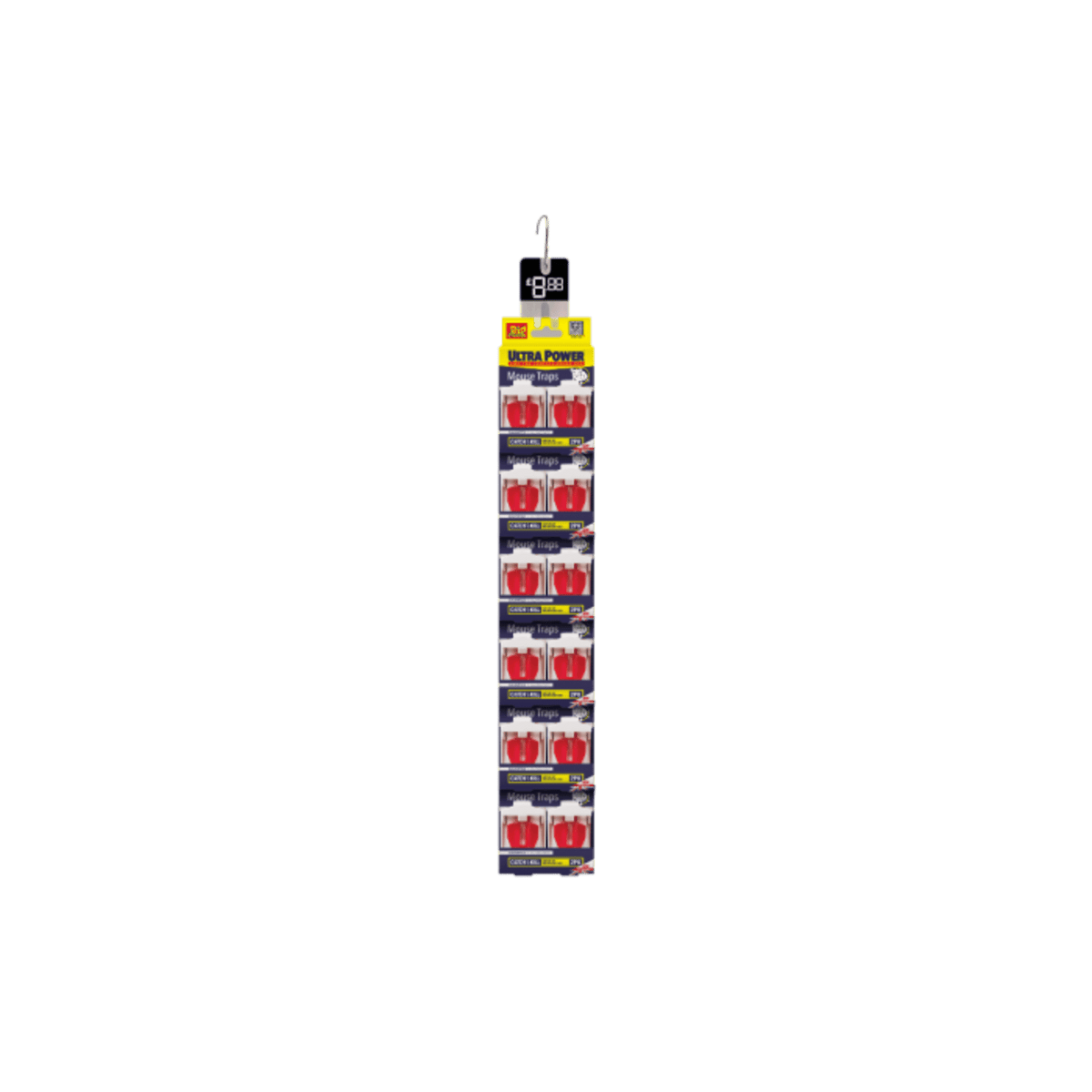 STV - Ready-Baited Mouse Trap - Twinpack (12pc)
