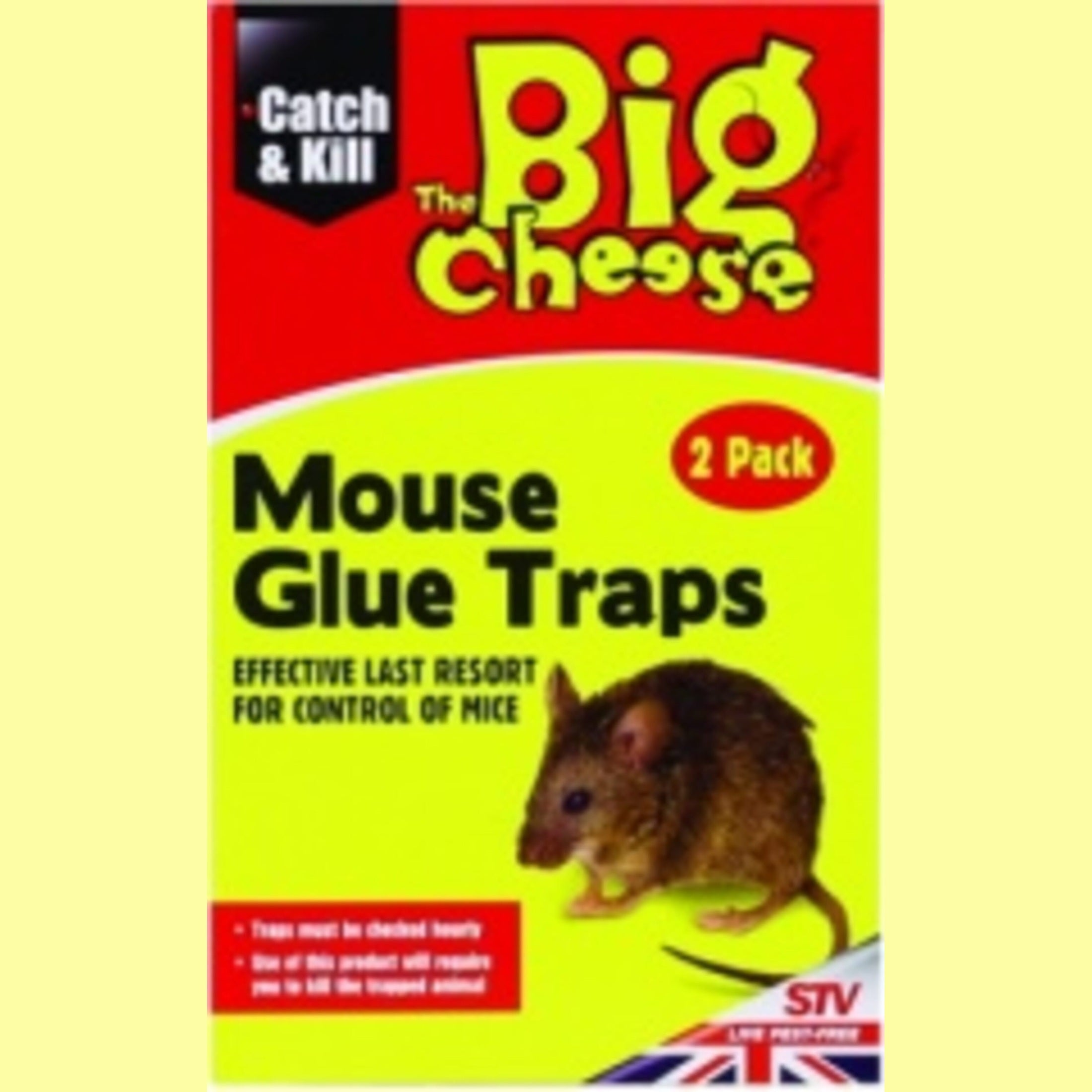 STV  Mouse Glue Traps - 2 Pack