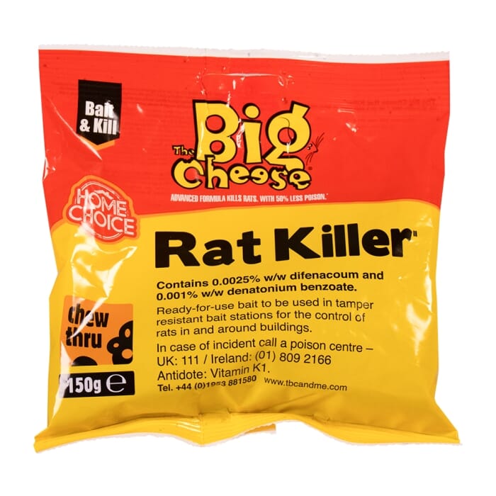 STV224-STV  Rat Killer Grain Bait Sachet - 150g