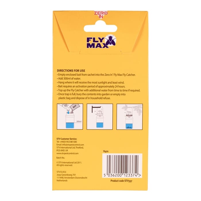 STV Fly Catcher Bait Refill Sachet - 3-Pack