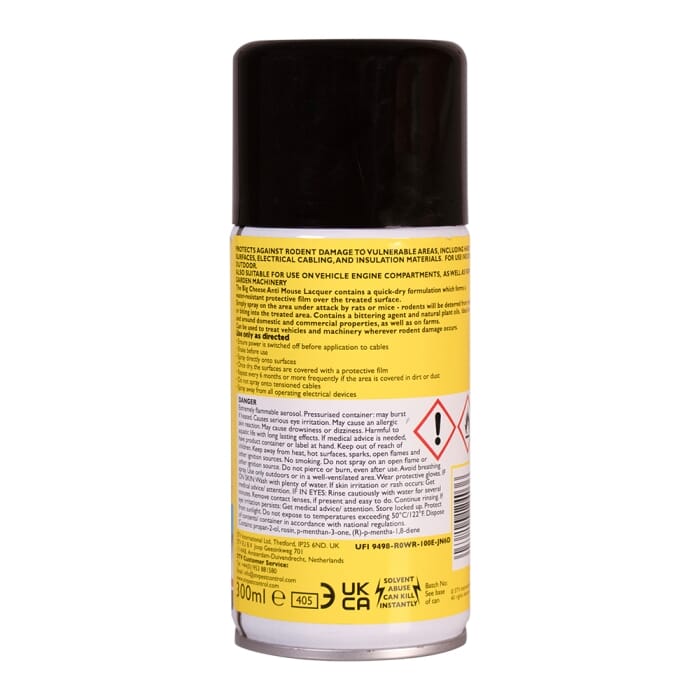 STV  Anti Mouse Lacquer - 300ml Aerosol