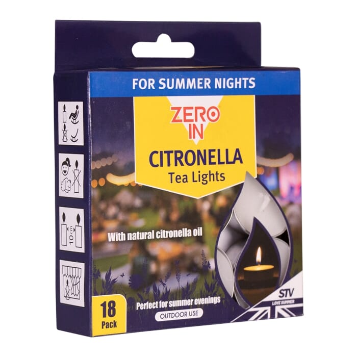 STV Citronella Tealight - 18-Pack