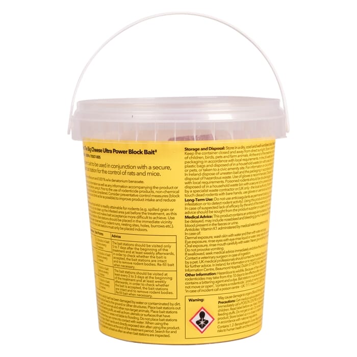 STV  Block Bait Rodent Killer - 20g x 15