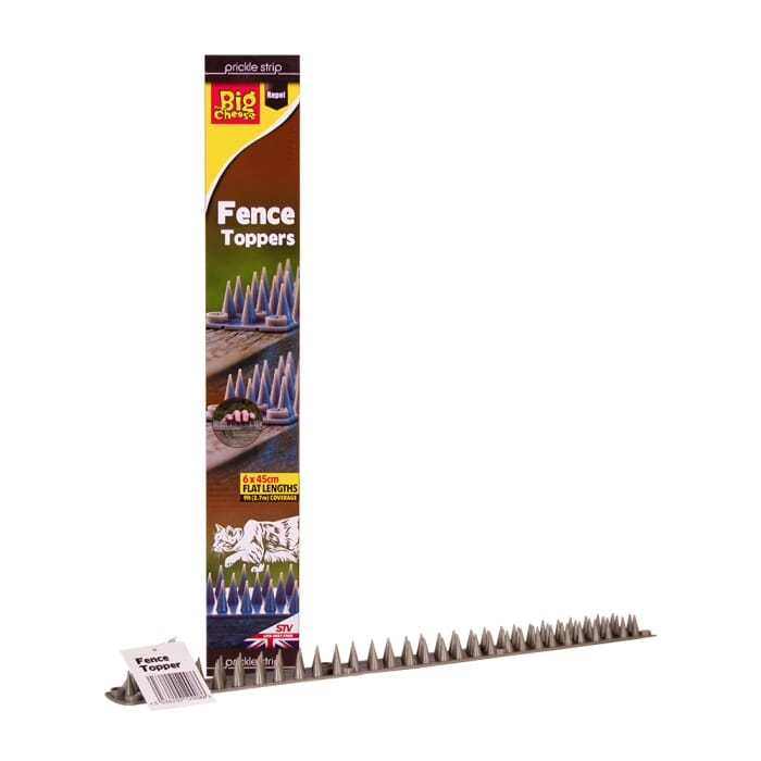 أشرطة الأشواك للحماية من القطط والحيوانات لأسوار الحدائق من STV