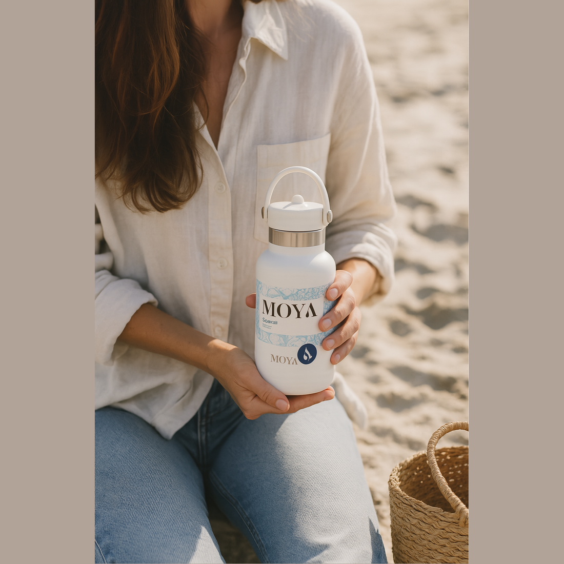 Seashell 350ml Water Bottles