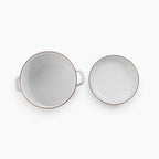Enamel Stock Pot - Eggshell