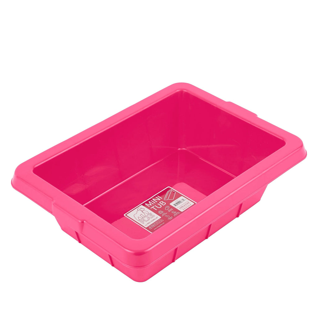 Red Gorilla Mini Gorilla Plas 7L Tub - Pink