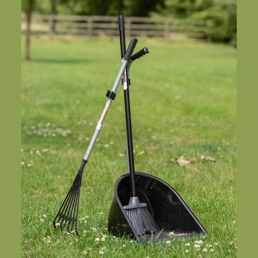 Red Gorilla Tidee Companion Set - Black (Tidee + Rake + Broom)
