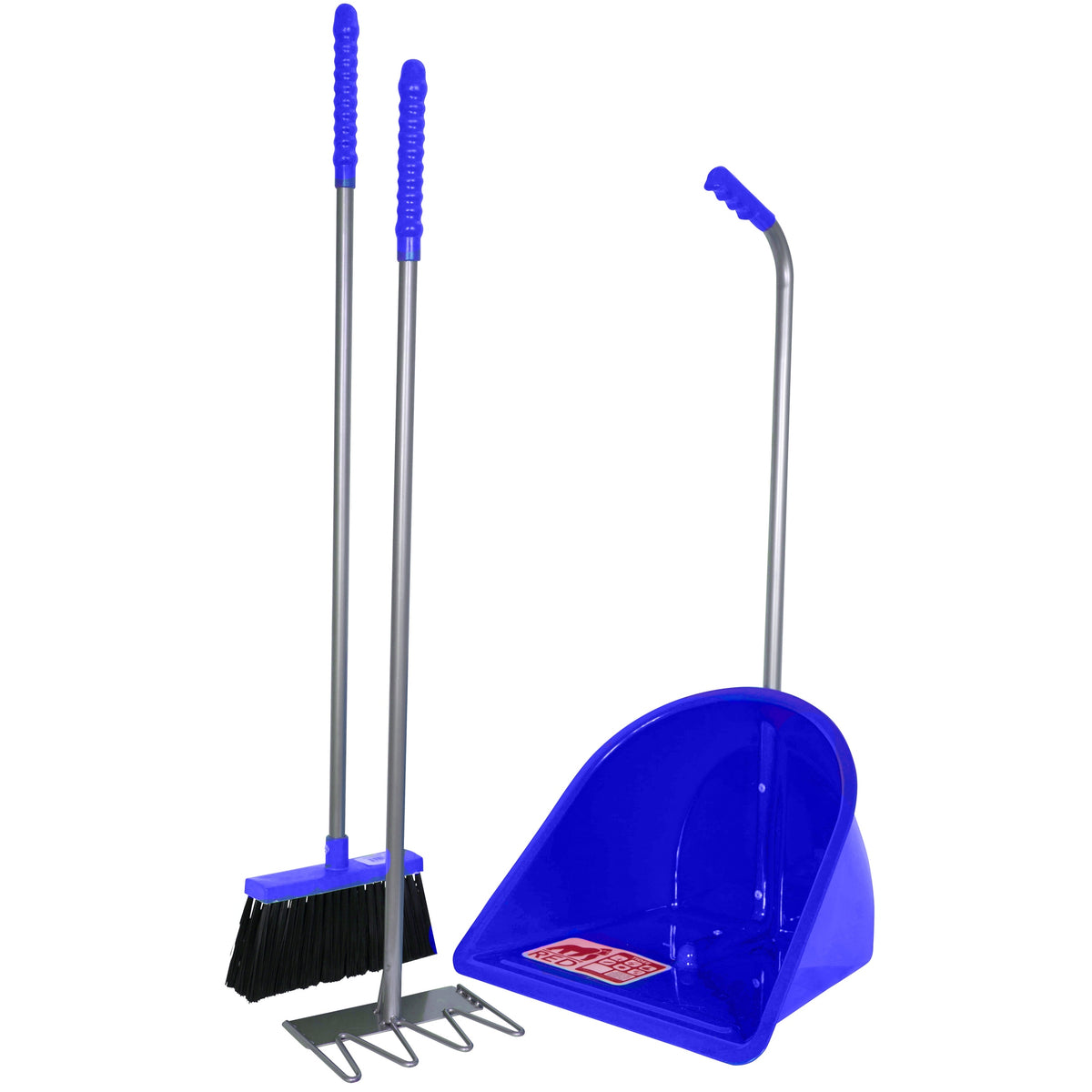 Red Gorilla Tidee Companion Set - Blue (Tidee + Rake + Broom)