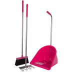 Red Gorilla Tidee Companion Set - Pink (Tidee + Rake + Broom)