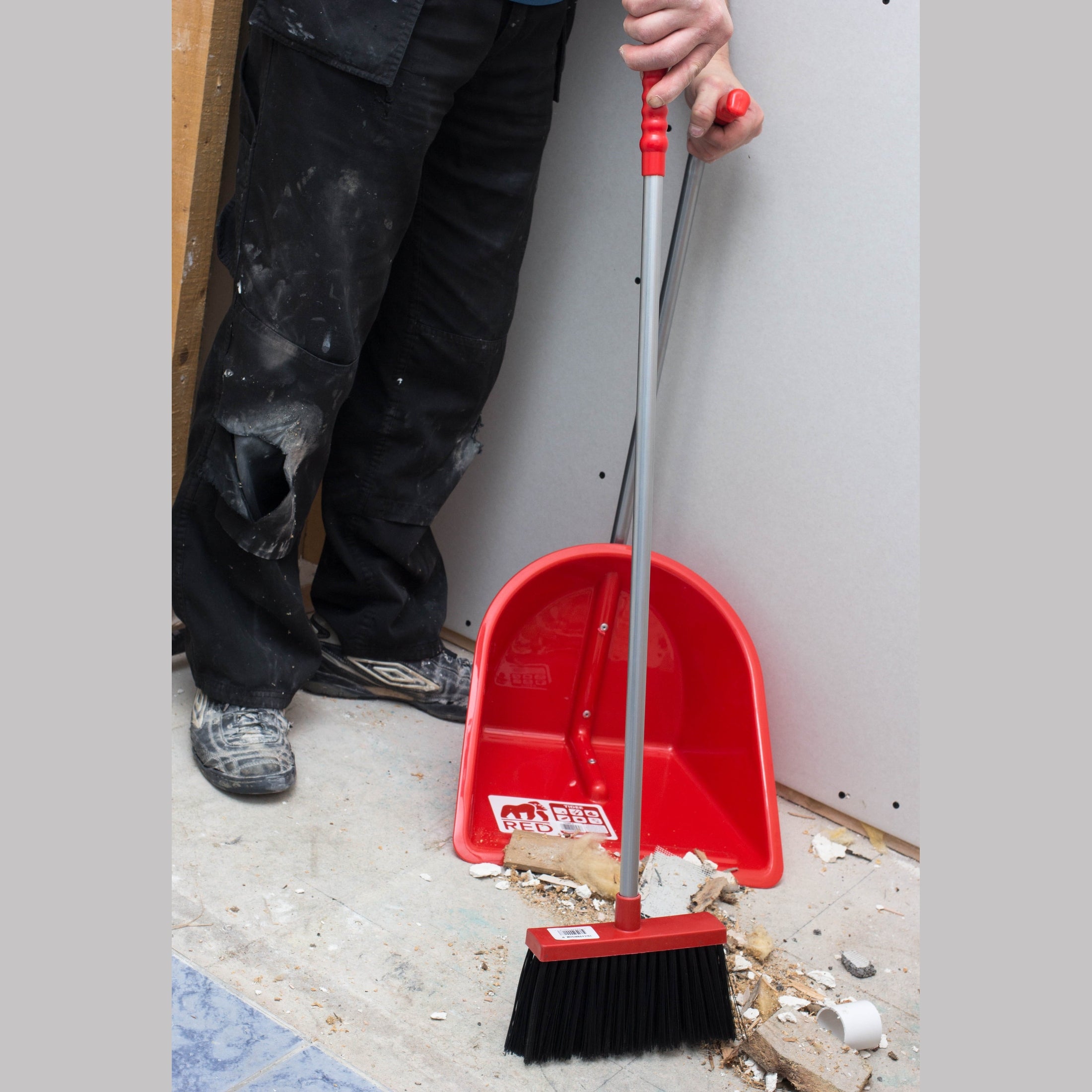 Tidee Companion Set - Red (Tidee + Rake + Broom)