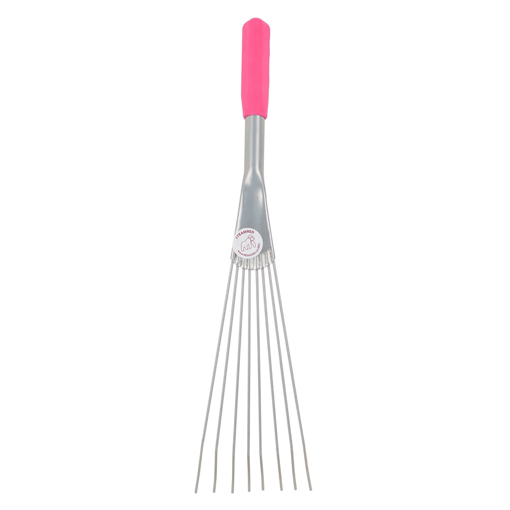Red Gorilla Short Metal Rake - Pink (Big Tidee Rake Head Only)