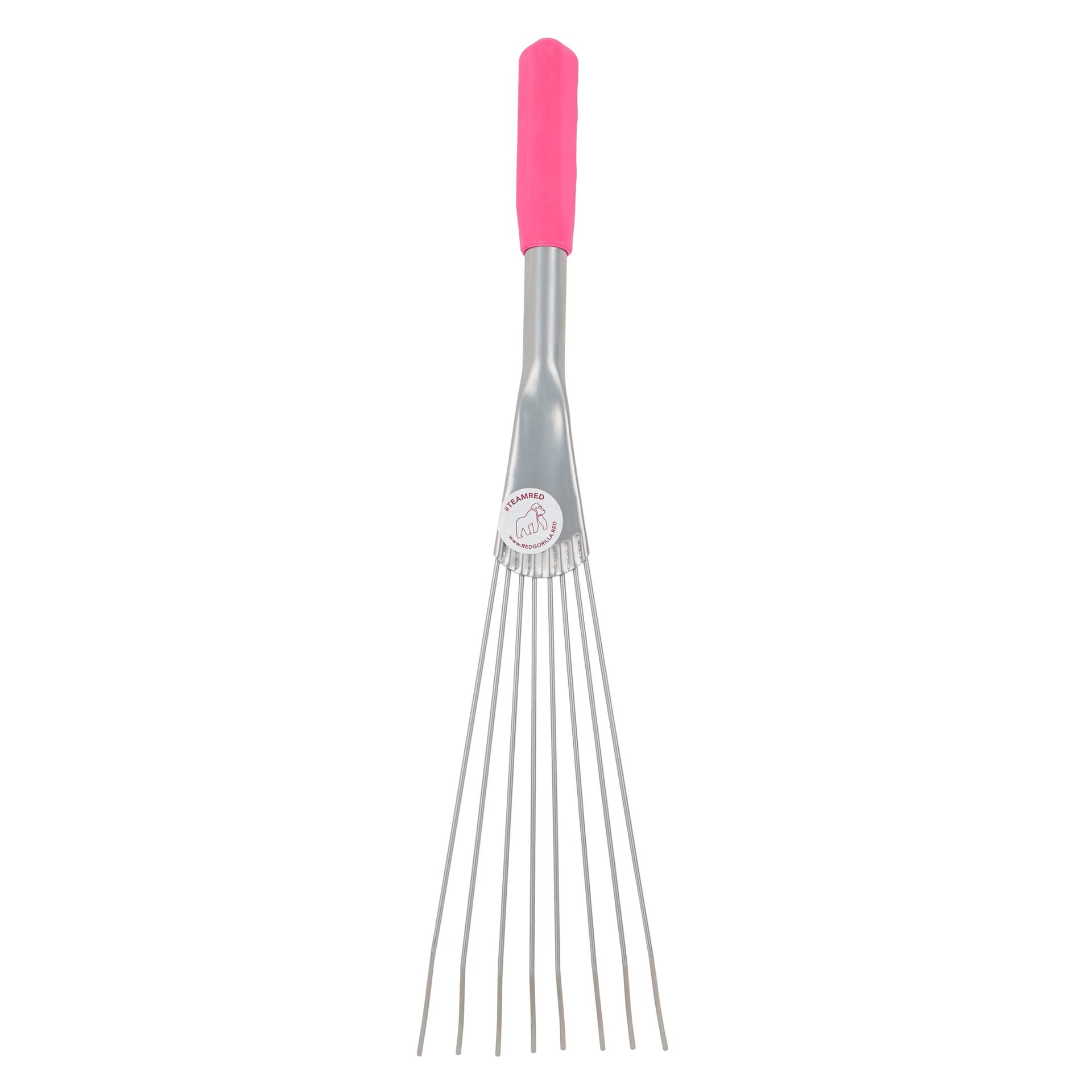 Red Gorilla Short Metal Rake - Pink (Big Tidee Rake Head Only)