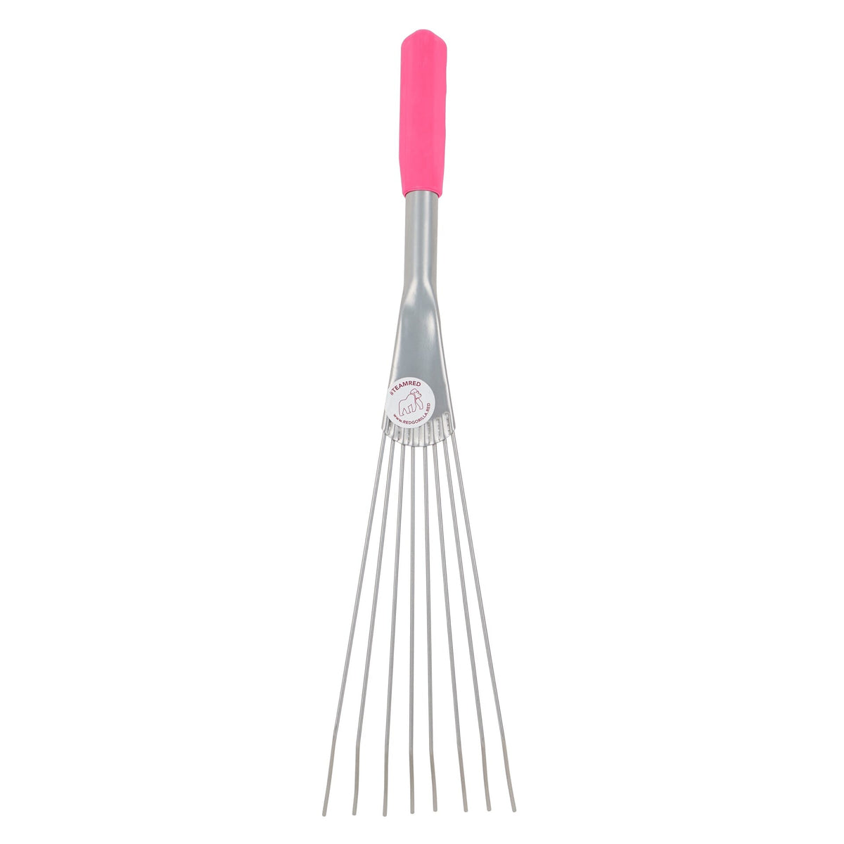 Red Gorilla Short Metal Rake - Pink (Big Tidee Rake Head Only)