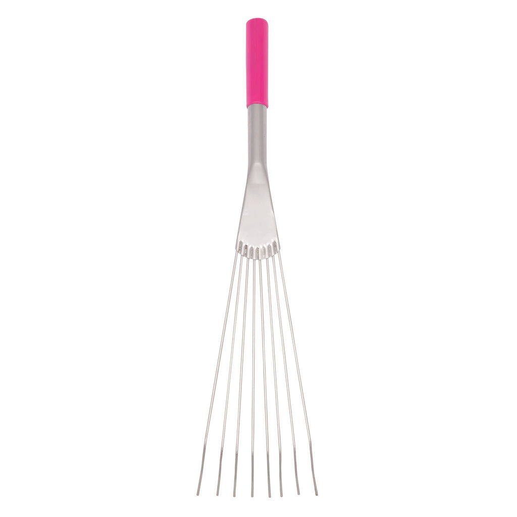 Red Gorilla Short Metal Rake - Pink (Big Tidee Rake Head Only)