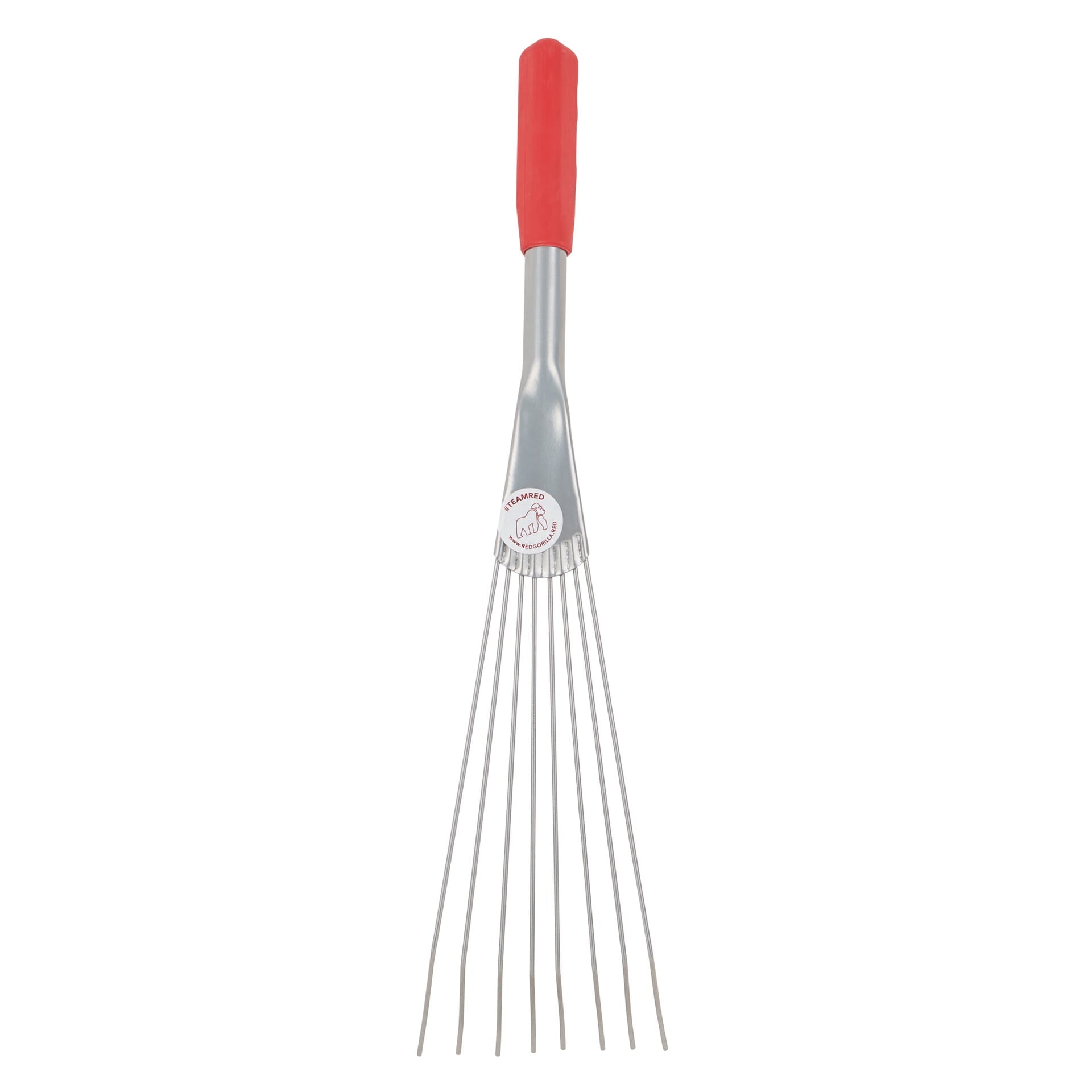 Red Gorilla Short Metal Rake - Red (Big Tidee Rake Head Only)