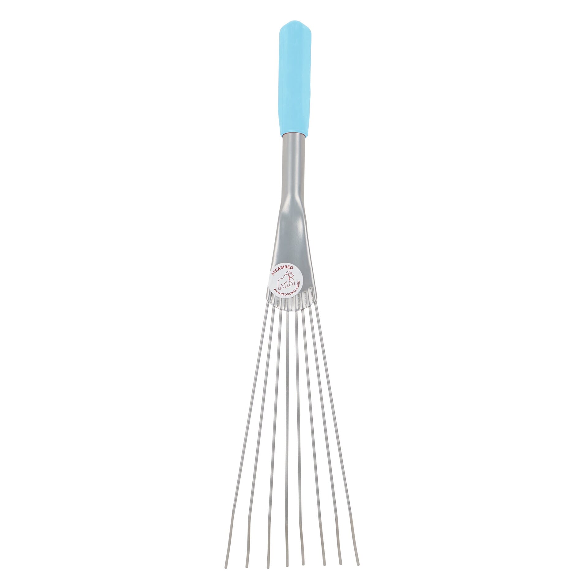 Red Gorilla Short Metal Rake - Sky Blue (Big Tidee Rake Head Only)