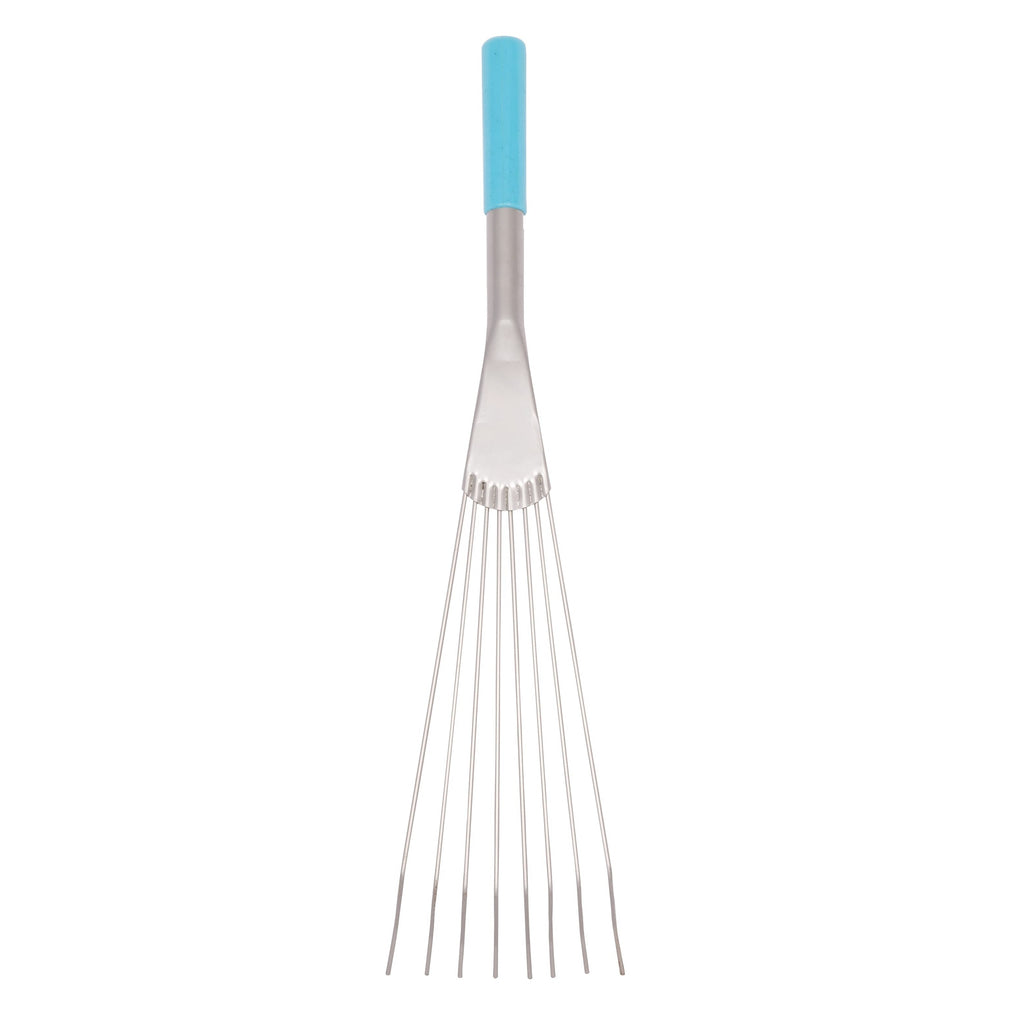 Red Gorilla Short Metal Rake - Sky Blue (Big Tidee Rake Head Only)