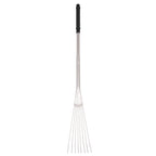 Red Gorilla Long Metal Rake - Black