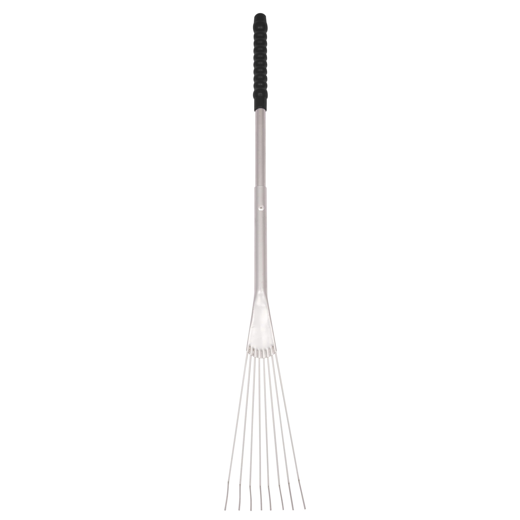Red Gorilla Long Metal Rake - Black