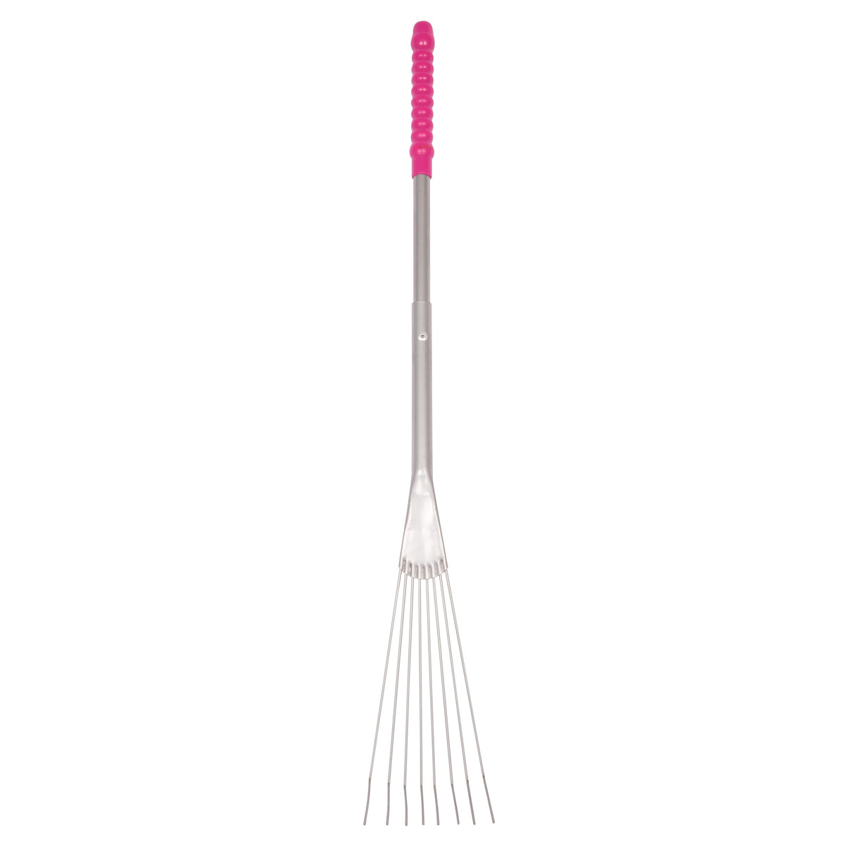 Red Gorilla Long Metal Rake - Pink