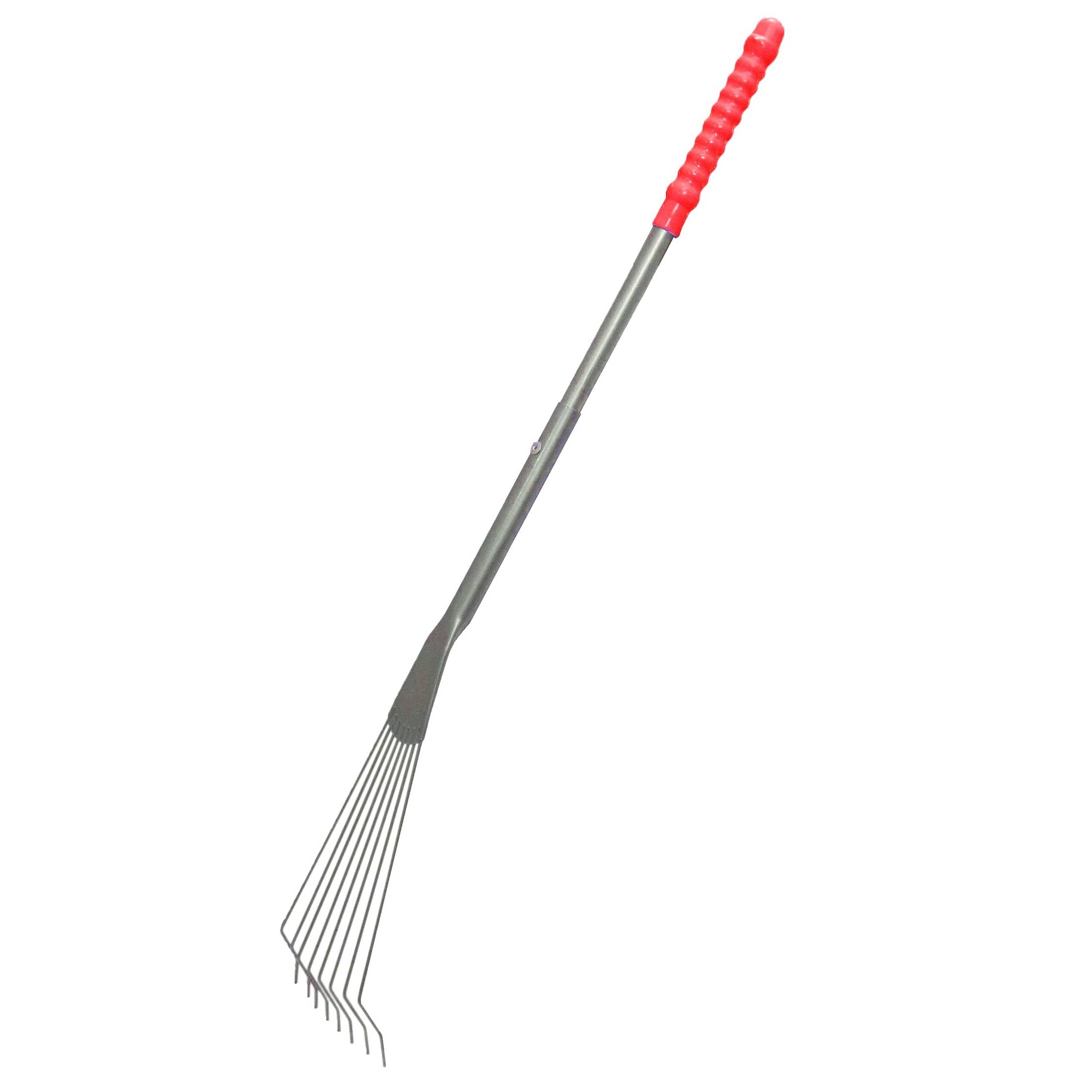 Red Gorilla Long Metal Rake - Red