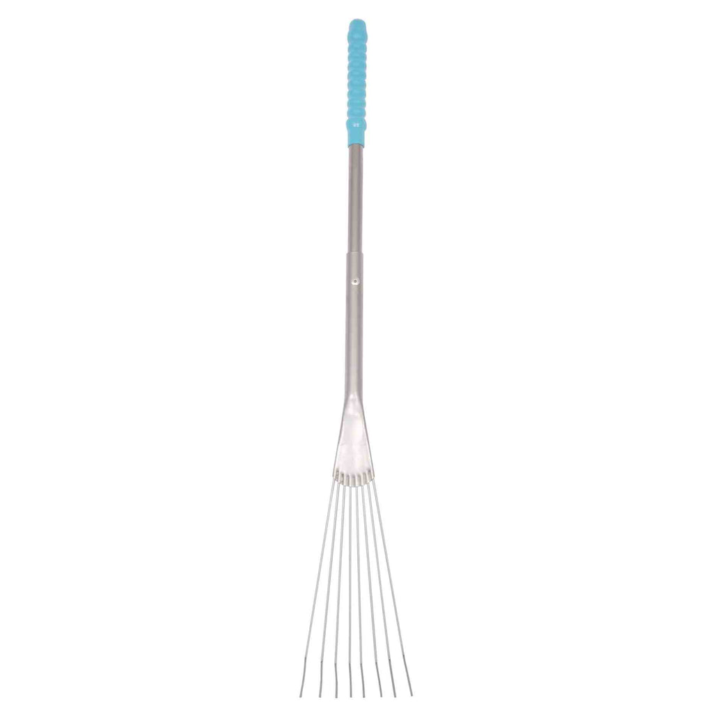 Red Gorilla Long Metal Rake - Sky Blue