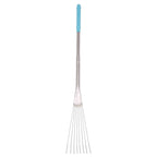 Red Gorilla Long Metal Rake - Sky Blue
