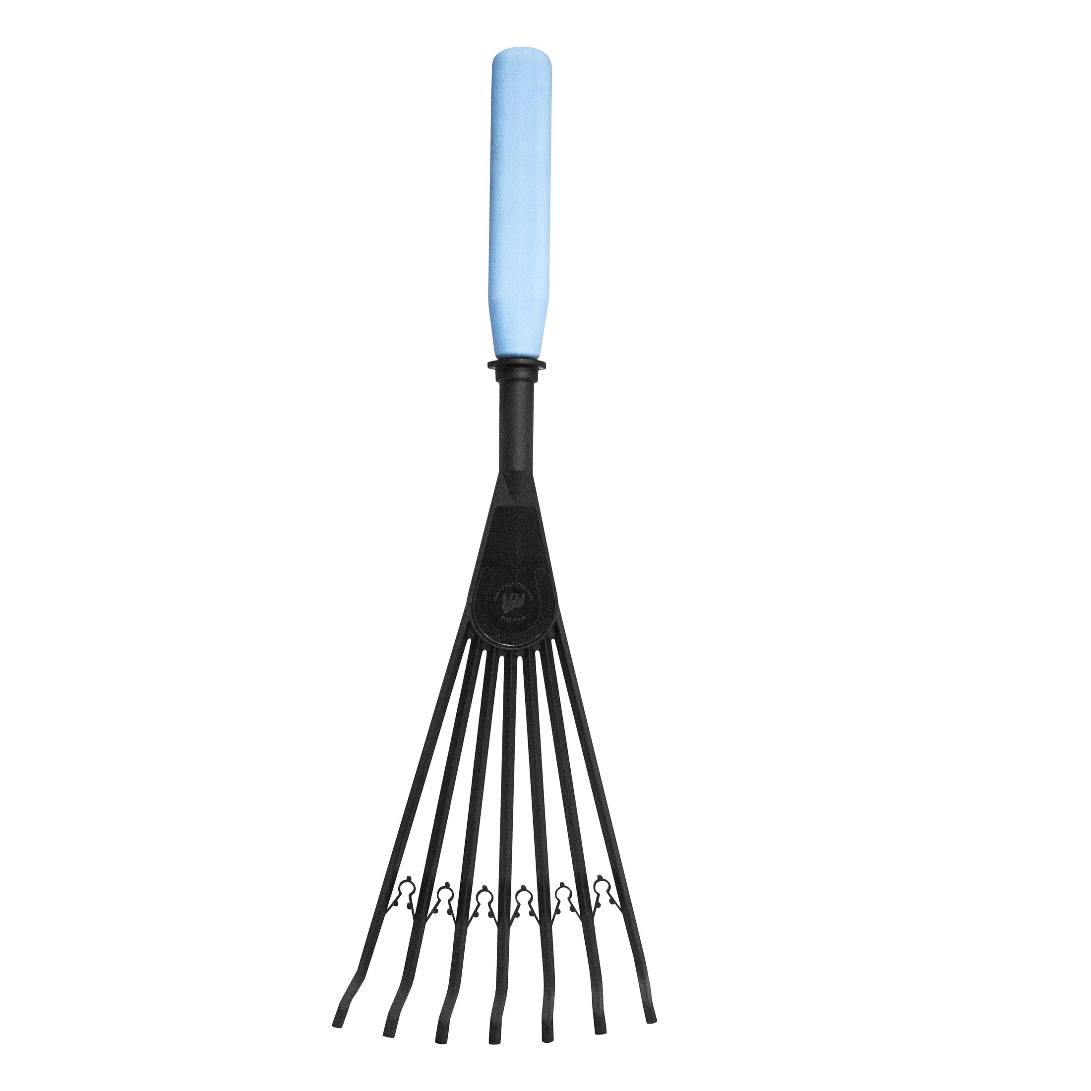 Red Gorilla Short Plastic Rake - Sky Blue