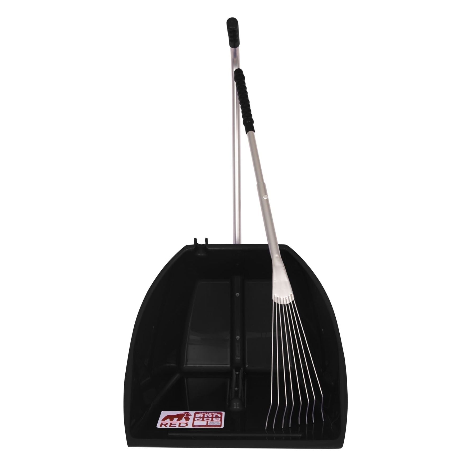 Big Tidee & Long Metal Rake - Black (Big Tidee + Long Rake)