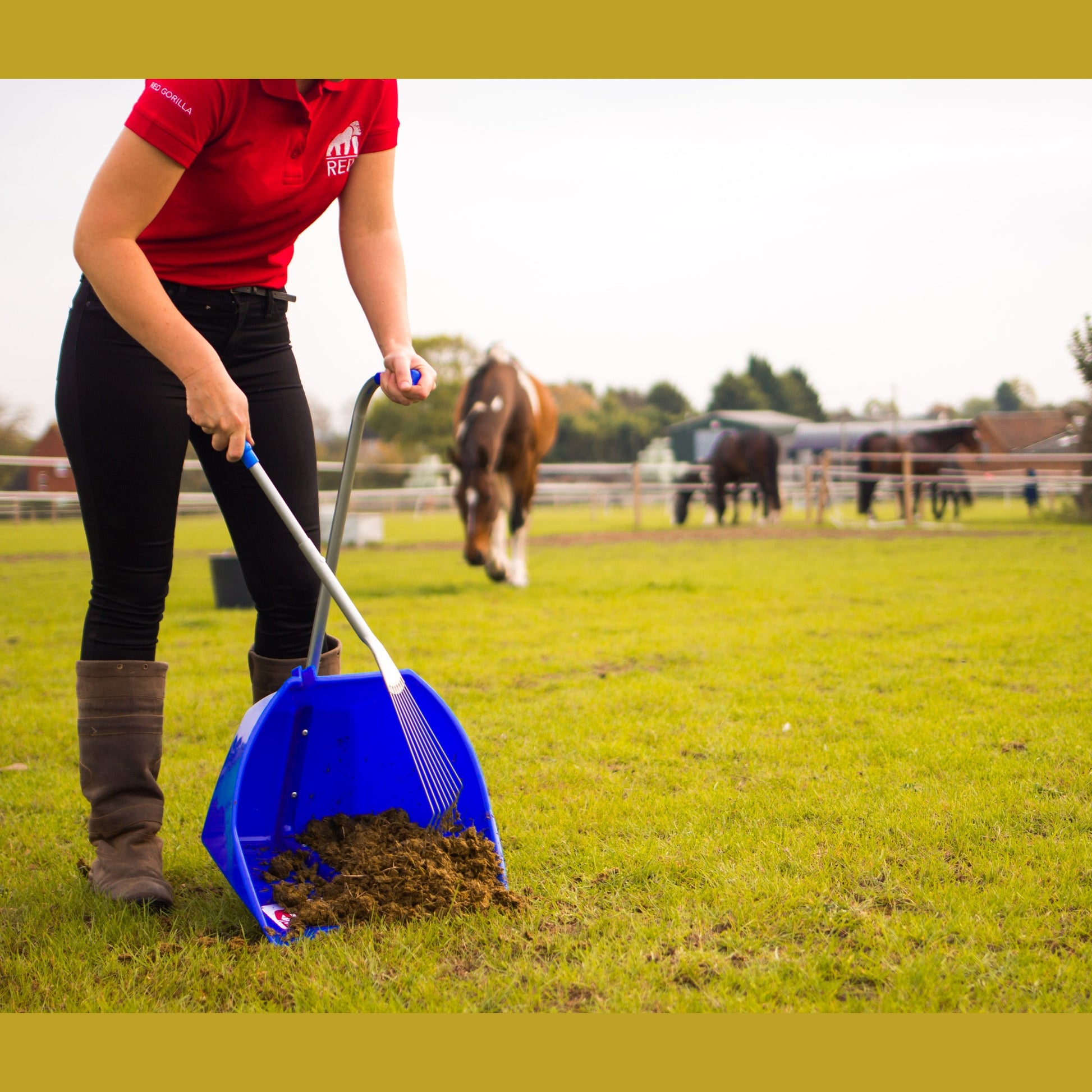 Big Tidee & Long Metal Rake - Blue (Big Tidee + Long Rake)