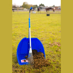 Red Gorilla Big Tidee and Long Metal Rake Bundle - Blue