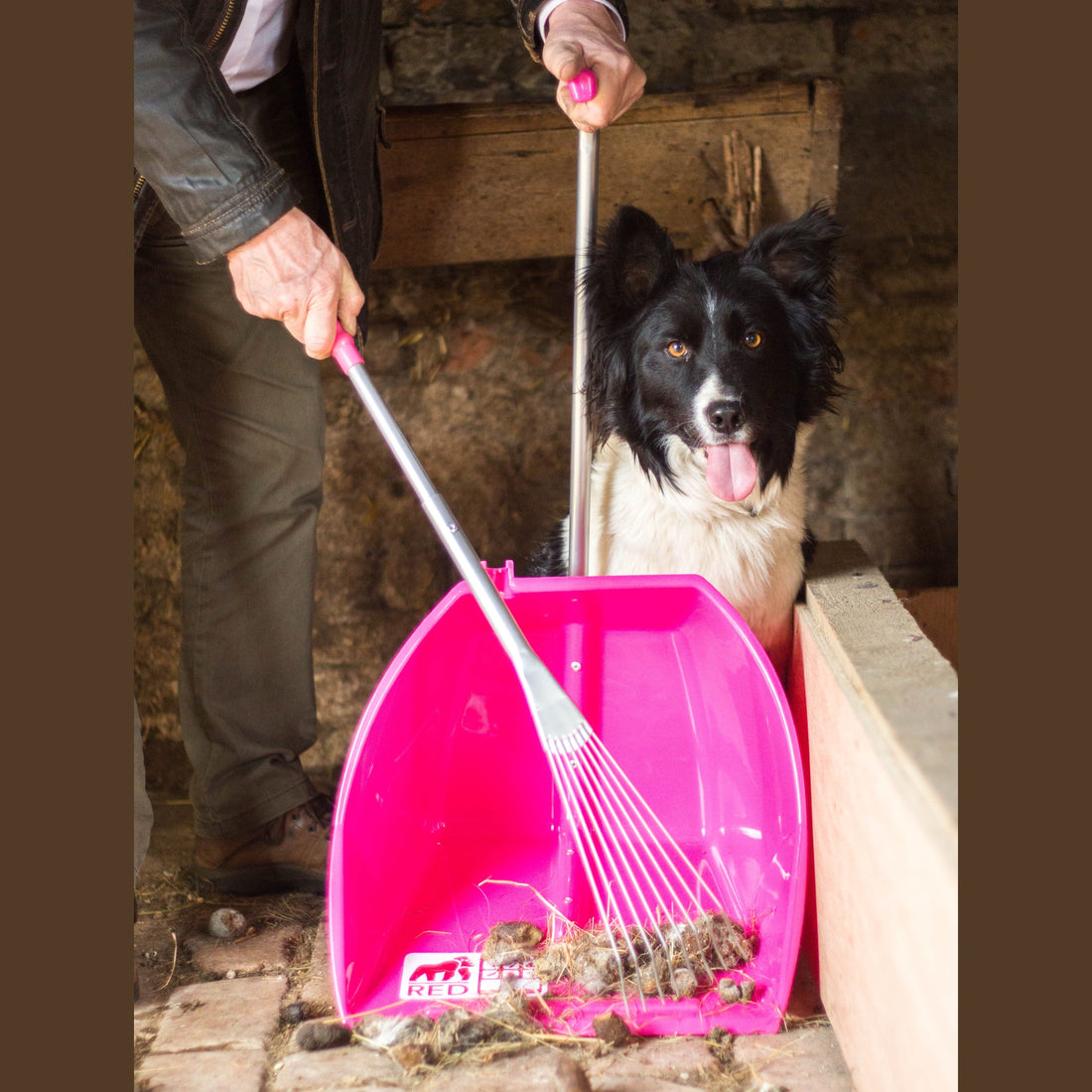 Big Tidee & Long Metal Rake - Pink (Big Tidee + Long Rake)