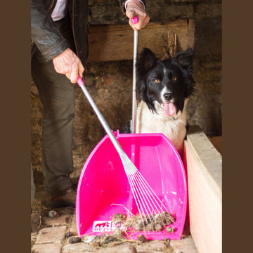 Big Tidee & Long Metal Rake - Pink (Big Tidee + Long Rake)