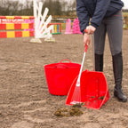 Red Gorilla Big Tidee and Long Metal Rake Bundle - Red