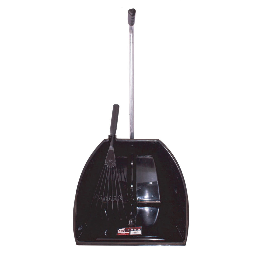 Red Gorilla Big Tidee and Short Plastic Rake Bundle - Black