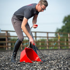 Red Gorilla Big Tidee and Short Plastic Rake Bundle - Red