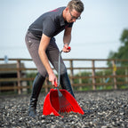 Red Gorilla Big Tidee and Short Plastic Rake Bundle - Red