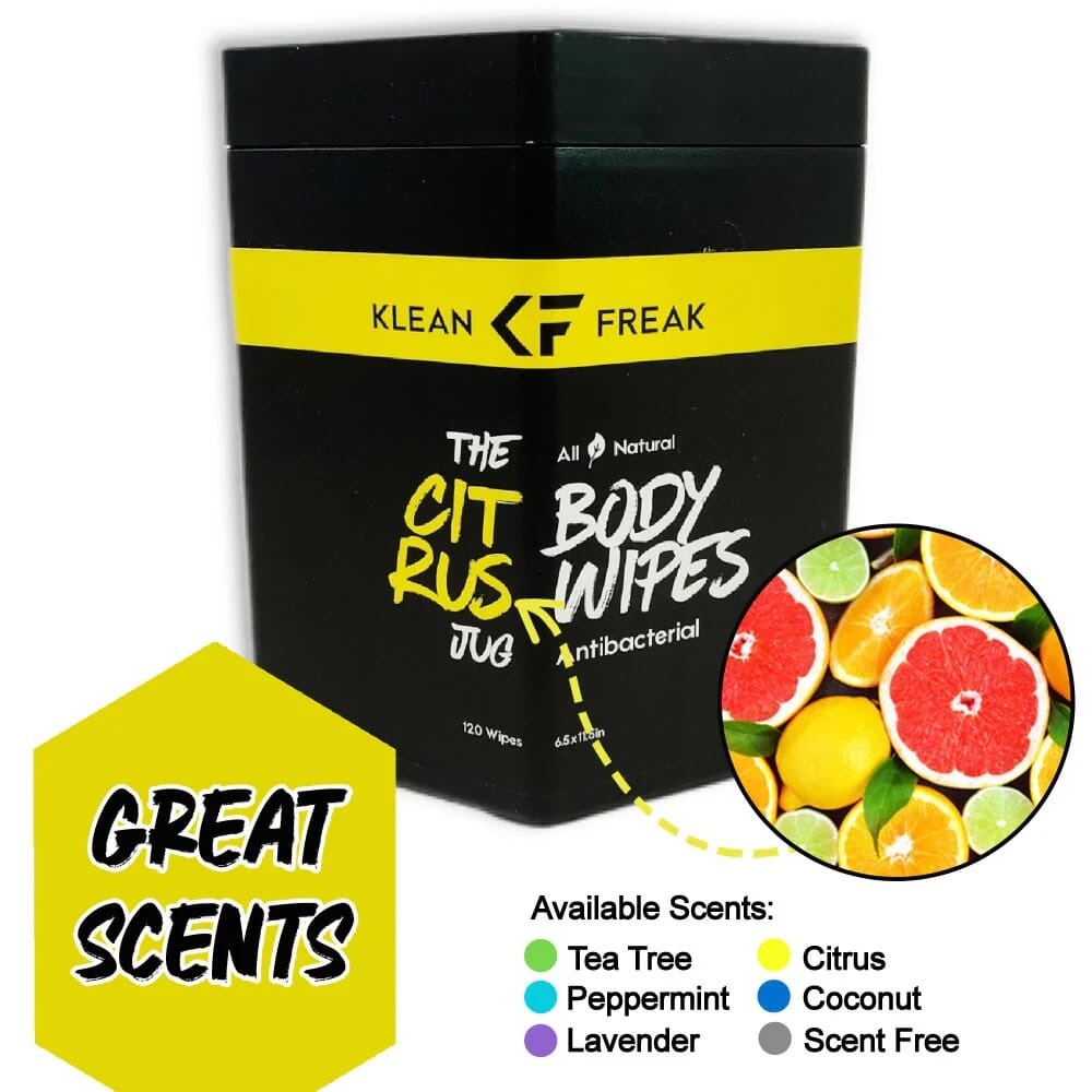 Klean Freak Body Wipes The Filler - Citrus