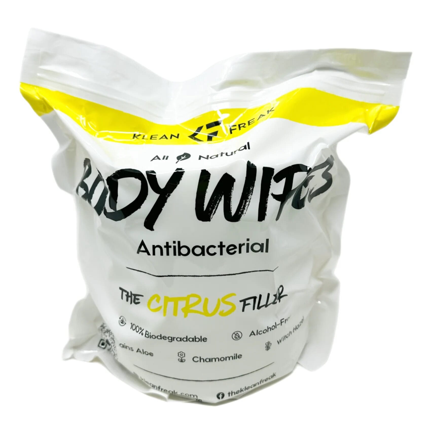 Klean Freak Body Wipes The Filler - Citrus