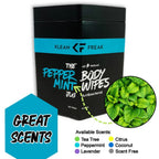 Klean Freak Body Wipes The Filler - Peppermint