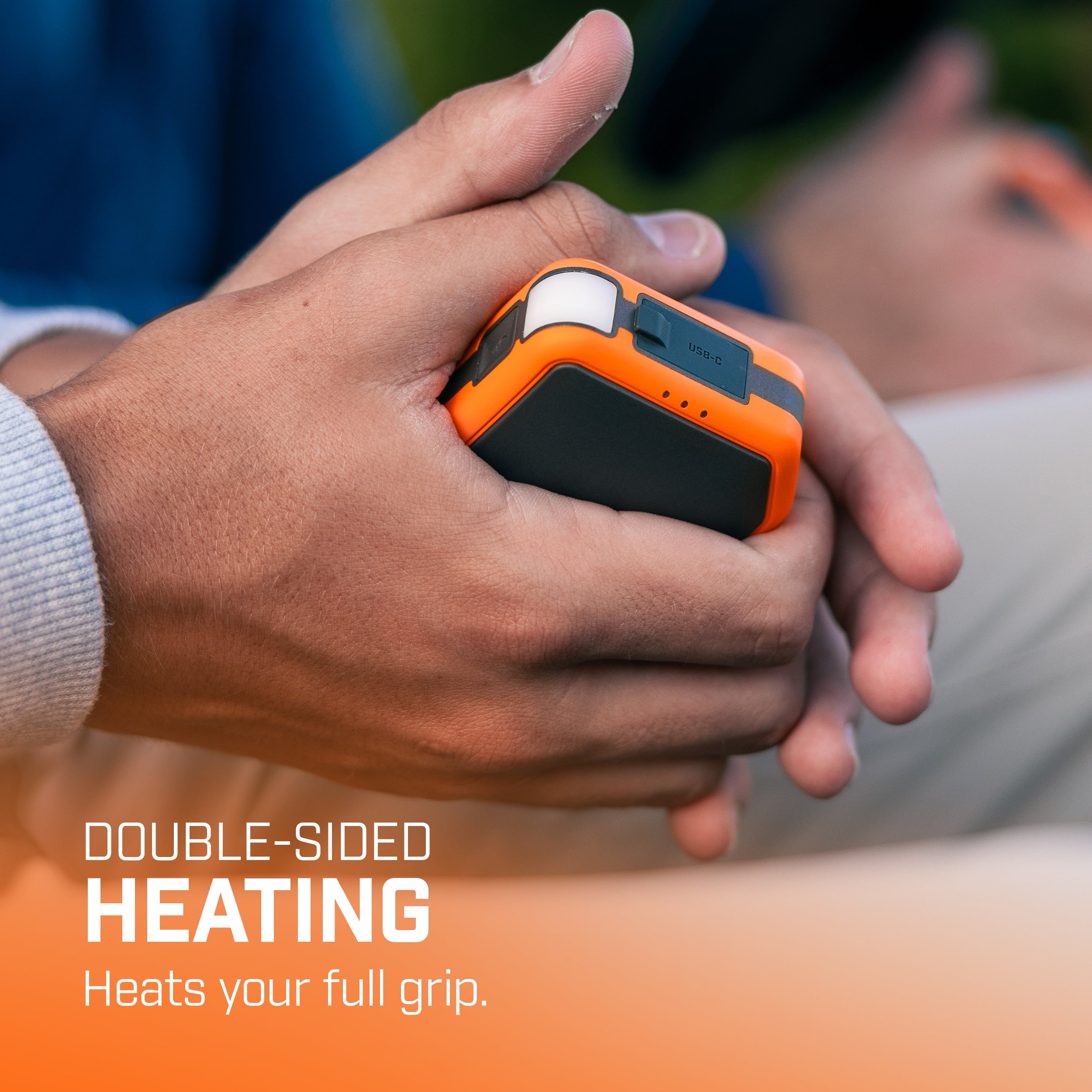 Rechargeable Hand Warmer With Integrated Flashlight 10,000mAh