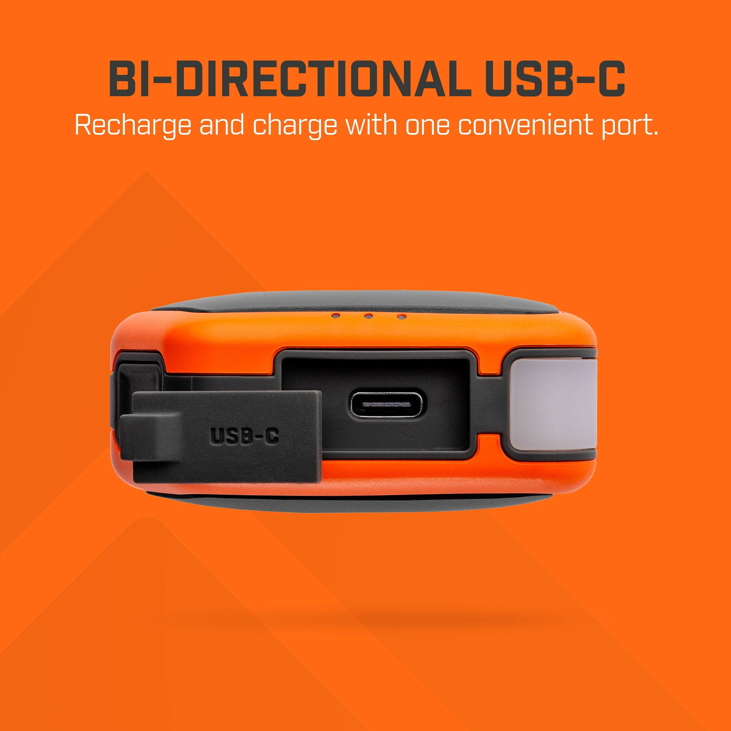 Rechargeable Hand Warmer With Integrated Flashlight 10,000mAh