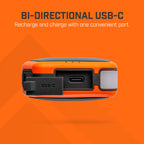Hand Warmer With Integrated Flashlight 5,100mAh | Rechargeable
