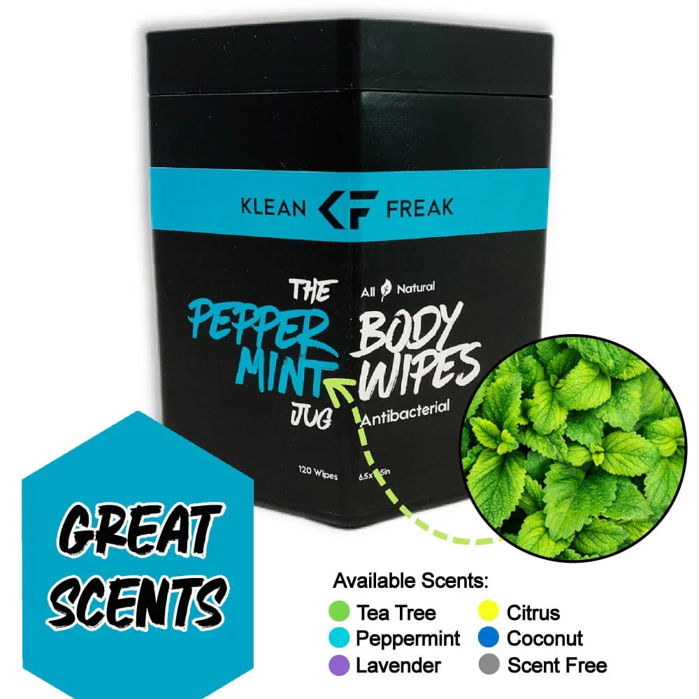 Klean Freak Body Wipes The Jug - Peppermint