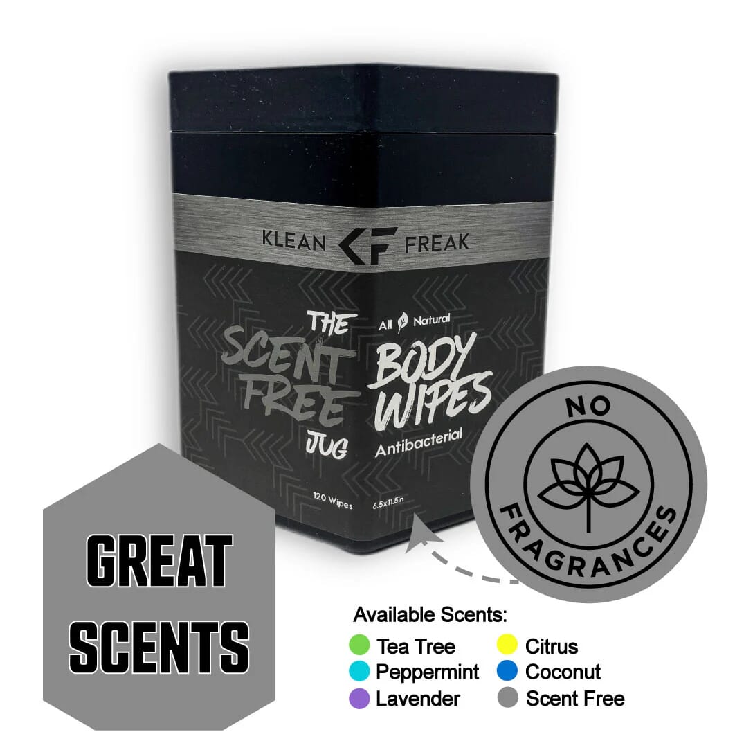 Klean Freak Body Wipes The Jug - Scent Free