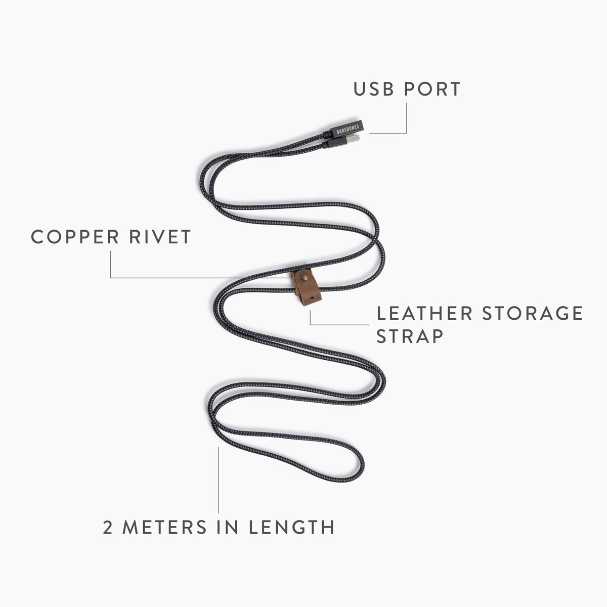 Barebones 2.0 USB Extension Cable