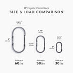 Barebones Wiregate Carabiners 3 Sizes