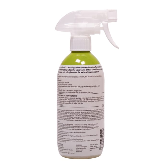 STV  Anti-Bacterial Home Flea Spray - 500ml RTU